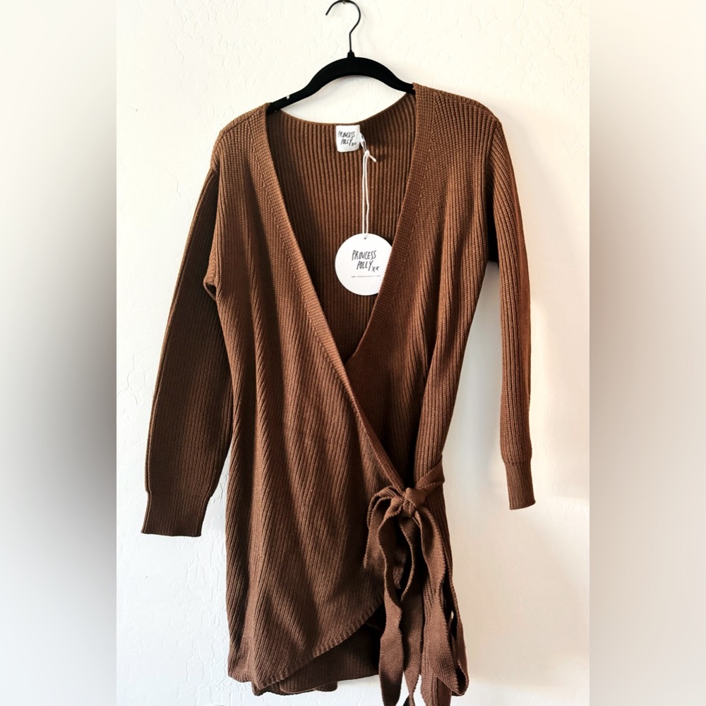 Princess Polly - Phenix Mini Dress Brown